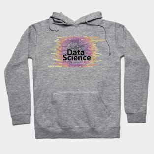 Data Science Word Cloud | Inferno Palette Hoodie